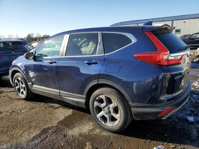 7FARW2H50JE041043 - 2018 HONDA CR-V EX BLUE photo 2