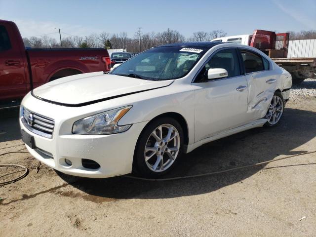 1N4AA5APXEC474026 - 2014 NISSAN MAXIMA S WHITE photo 1