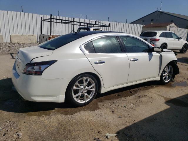 1N4AA5APXEC474026 - 2014 NISSAN MAXIMA S WHITE photo 3