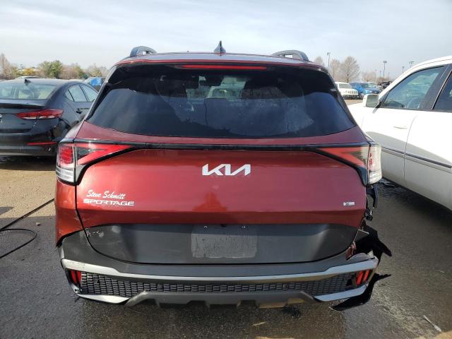 5XYK6CAF2PG119555 - 2023 KIA SPORTAGE X LINE RED photo 6