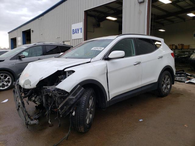 5XYZUDLB7DG117638 - 2013 HYUNDAI SANTA FE S WHITE photo 1