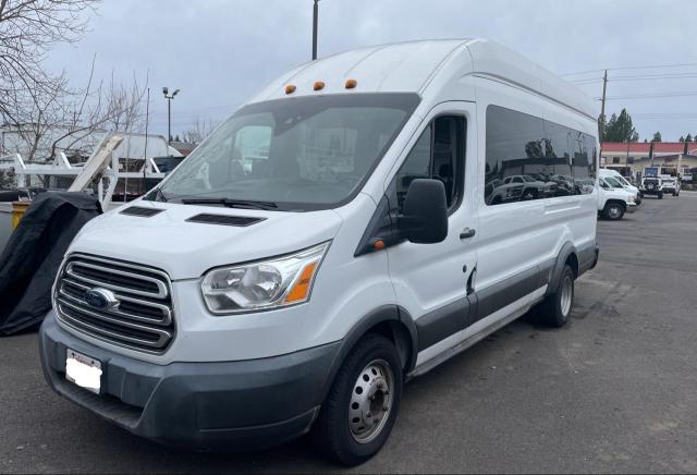 1FBVU4XVXHKA10462 - 2017 FORD TRANSIT T-350 HD WHITE photo 2