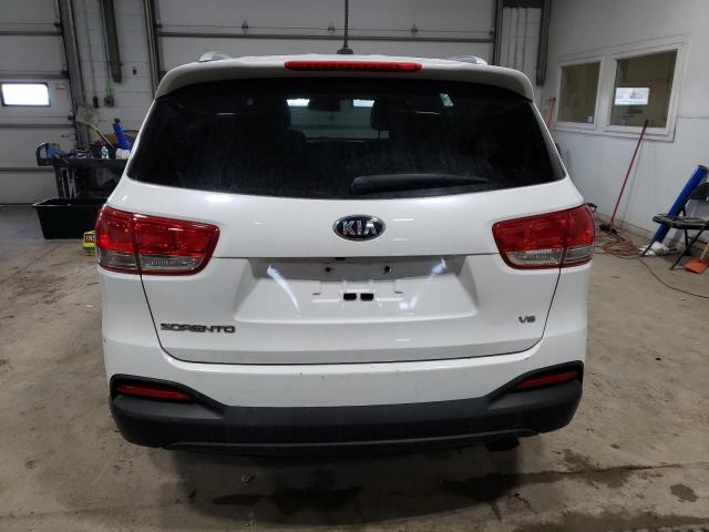 5XYPGDA50GG159830 - 2016 KIA SORENTO LX WHITE photo 6