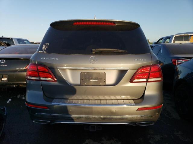 4JGDA5HB6JB156420 - 2018 MERCEDES-BENZ GLE 350 4MATIC GRAY photo 6