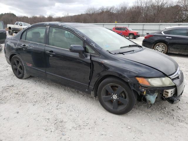 2HGFA16886H528756 - 2006 HONDA CIVIC EX BLACK photo 4