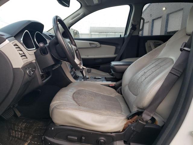 1GNKRLED3BJ336659 - 2011 CHEVROLET TRAVERSE LTZ WHITE photo 7