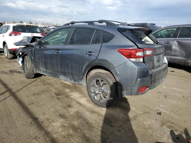 JF2GTHRCXMH268659 - 2021 SUBARU CROSSTREK SPORT GRAY photo 2