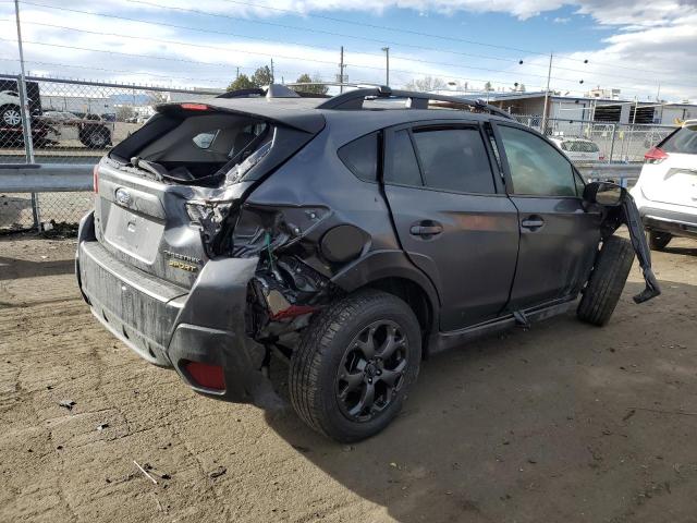 JF2GTHRCXMH268659 - 2021 SUBARU CROSSTREK SPORT GRAY photo 3