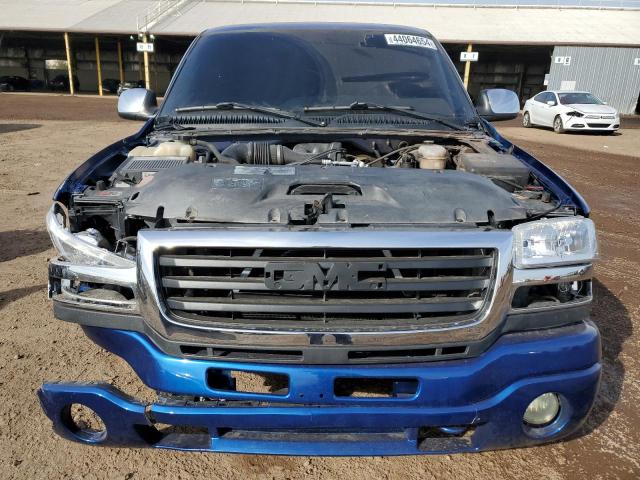 1GTEC14XX3Z235192 - 2003 GMC NEW SIERRA C1500 BLUE photo 5