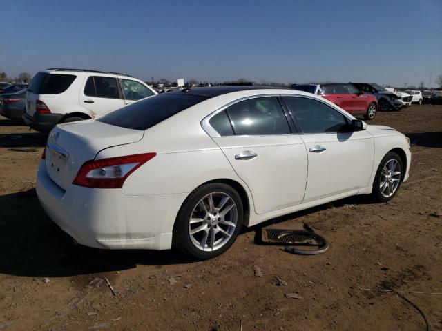 1N4AA5AP5AC874487 - 2010 NISSAN MAXIMA S WHITE photo 3