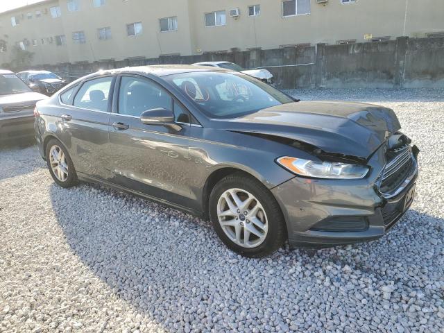 3FA6P0H79GR358513 - 2016 FORD FUSION SE GRAY photo 4