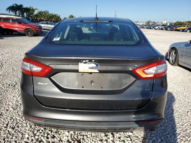 3FA6P0H79GR358513 - 2016 FORD FUSION SE GRAY photo 6