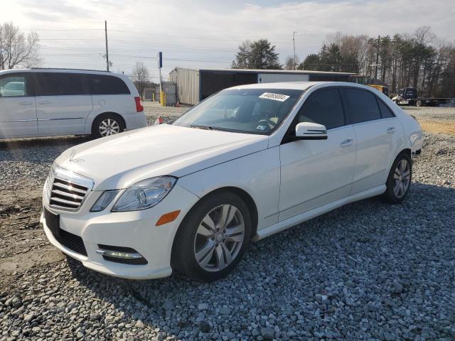 WDDHF8JB6DA746426 - 2013 MERCEDES-BENZ E 350 4MATIC WHITE photo 1