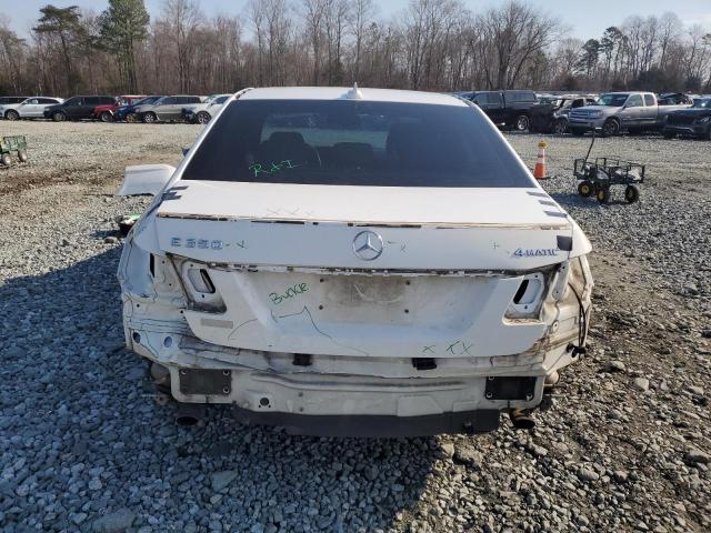 WDDHF8JB6DA746426 - 2013 MERCEDES-BENZ E 350 4MATIC WHITE photo 6