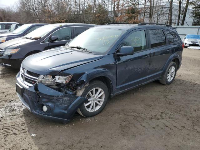 3C4PDDBG5DT505870 - 2013 DODGE JOURNEY SXT BLUE photo 1