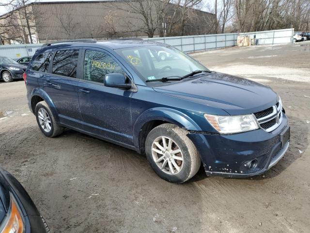 3C4PDDBG5DT505870 - 2013 DODGE JOURNEY SXT BLUE photo 4