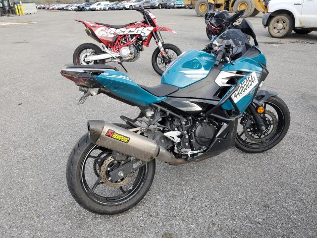 JKAEXKG10MDA96669 - 2021 KAWASAKI EX400 TEAL photo 4