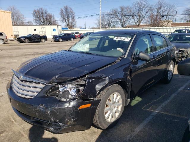 1C3LC46RX7N604612 - 2007 CHRYSLER SEBRING BLACK photo 1