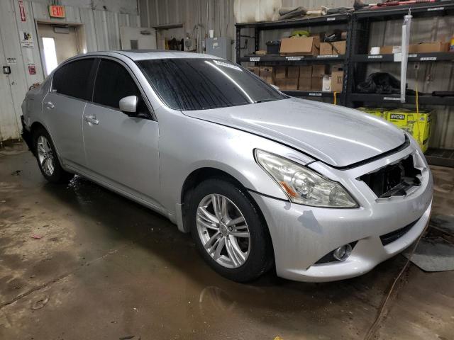 JN1CV6ARXDM750280 - 2013 INFINITI G37 SILVER photo 4