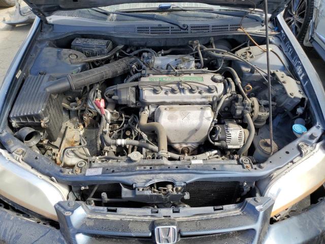 3HGCG6651YG700245 - 2000 HONDA ACCORD LX BLUE photo 11