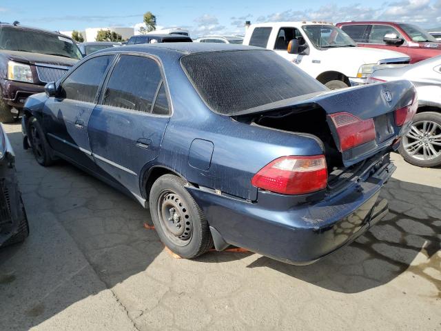 3HGCG6651YG700245 - 2000 HONDA ACCORD LX BLUE photo 2