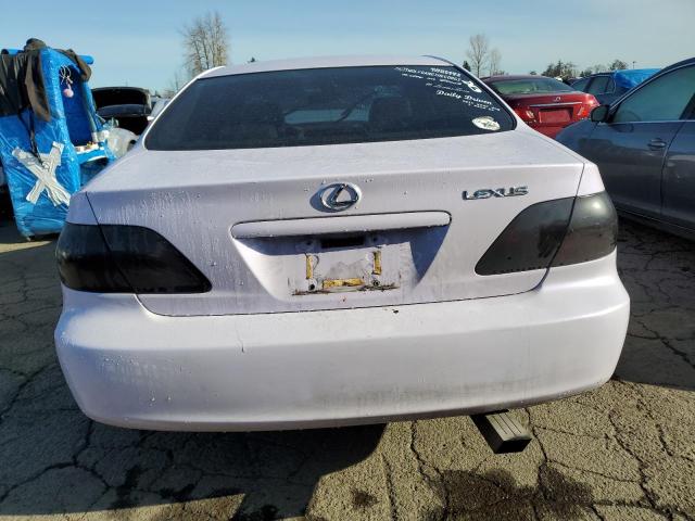 JTHBF30G330089278 - 2003 LEXUS ES 300 WHITE photo 6