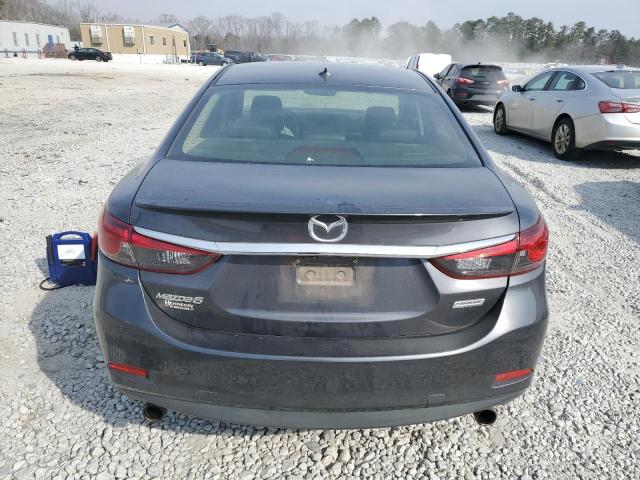 JM1GJ1W64E1134167 - 2014 MAZDA 6 GRAND TOURING GRAY photo 6