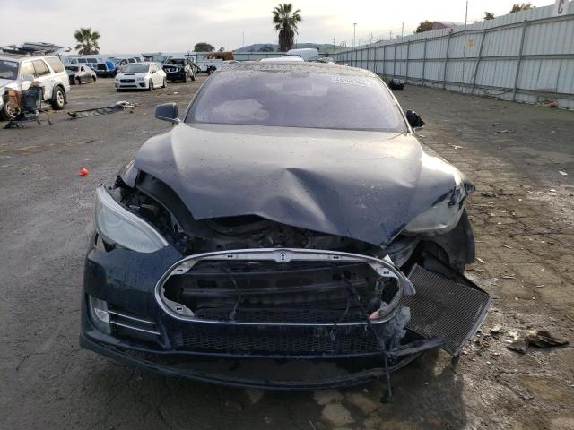 5YJSA1H17EFP28660 - 2014 TESLA MODEL S BLACK photo 5