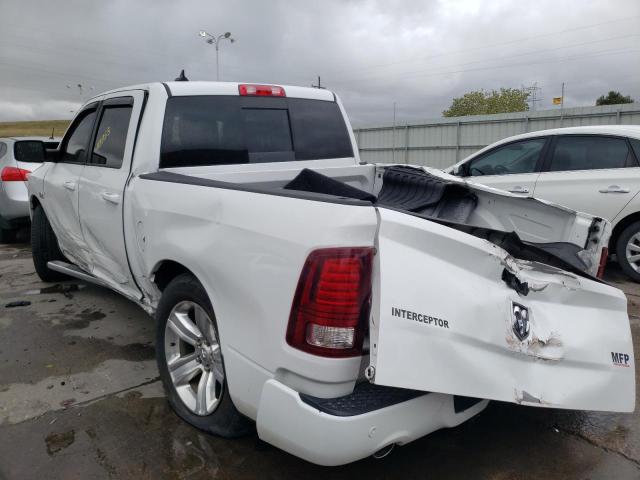 1C6RR7MT0ES296800 - 2014 RAM 1500 SPORT WHITE photo 3