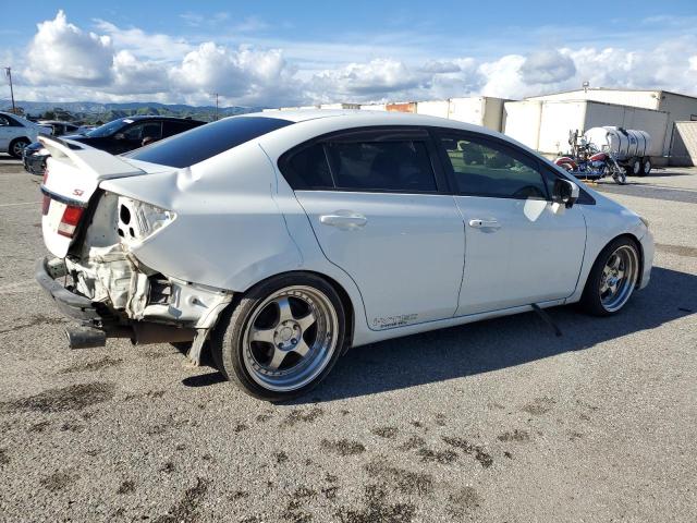 2HGFB6E58EH704639 - 2014 HONDA CIVIC SI WHITE photo 3