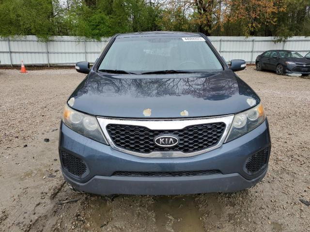 5XYKTCA15BG014434 - 2011 KIA SORENTO BASE BLUE photo 5