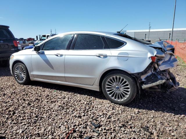 3FA6P0K95ER301622 - 2014 FORD FUSION TITANIUM SILVER photo 2