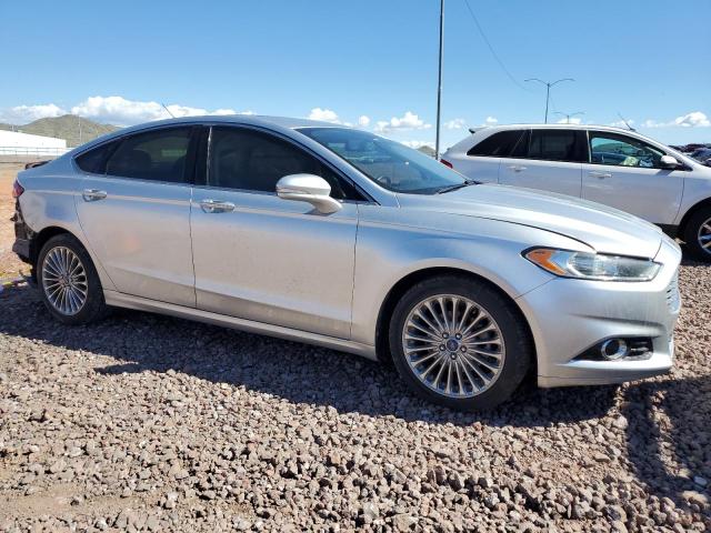 3FA6P0K95ER301622 - 2014 FORD FUSION TITANIUM SILVER photo 4