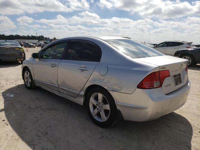 1HGFA16807L138500 - 2007 HONDA CIVIC EX SILVER photo 2