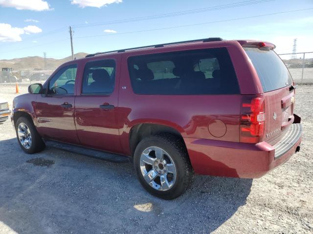 1GNFC160X7J180128 - 2007 CHEVROLET SUBURBAN C1500 BURGUNDY photo 2