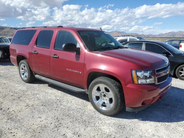 1GNFC160X7J180128 - 2007 CHEVROLET SUBURBAN C1500 BURGUNDY photo 4