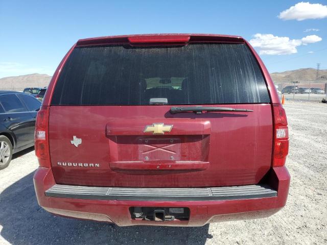 1GNFC160X7J180128 - 2007 CHEVROLET SUBURBAN C1500 BURGUNDY photo 6