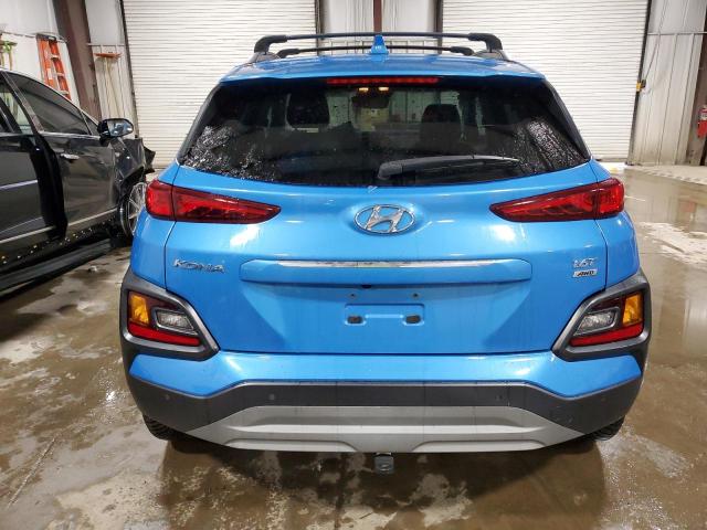 KM8K5CA50LU475548 - 2020 HYUNDAI KONA ULTIMATE BLUE photo 6