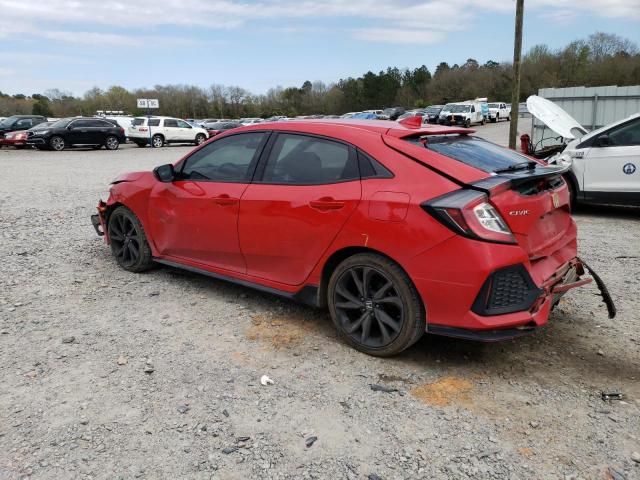 SHHFK7G40JU212095 - 2018 HONDA CIVIC SPORT 红色 照片 2