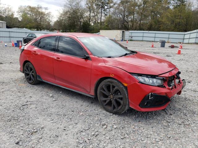 SHHFK7G40JU212095 - 2018 HONDA CIVIC SPORT 红色 照片 4