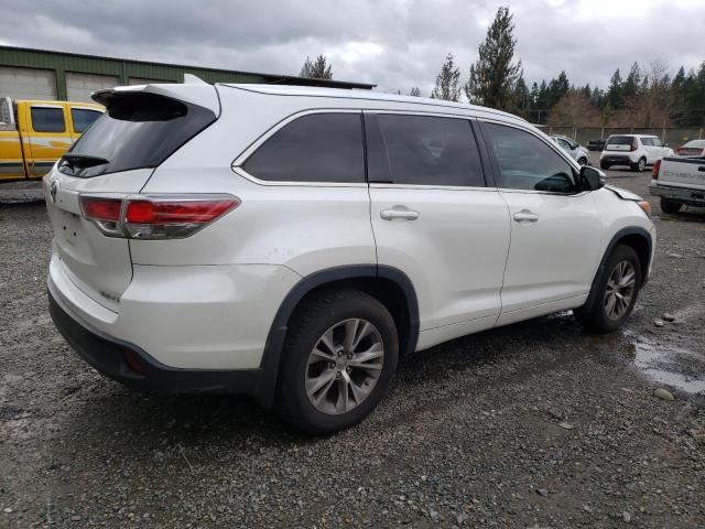5TDJKRFH8ES066154 - 2014 TOYOTA HIGHLANDER XLE Ağ foto 3