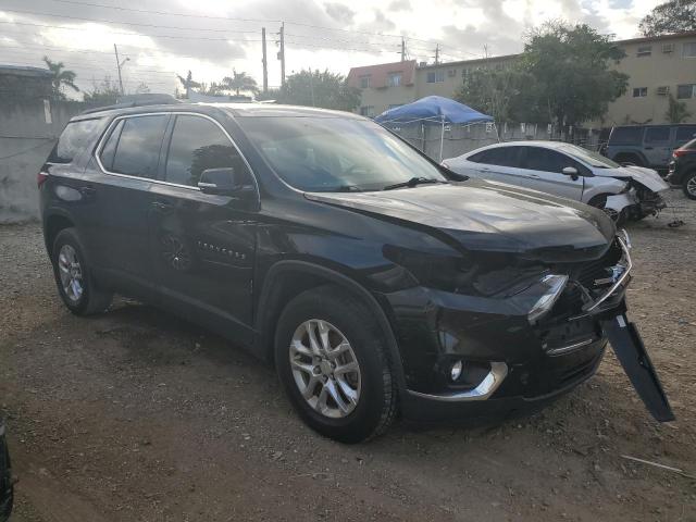 1GNERGKW9KJ240061 - 2019 CHEVROLET TRAVERSE LT BLACK photo 4