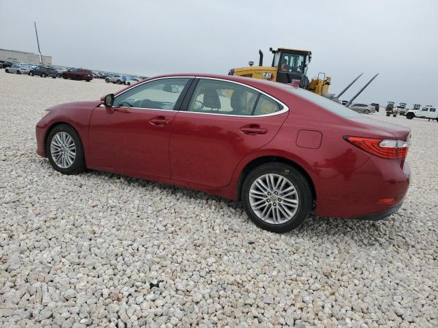 JTHBK1GG2E2104298 - 2014 LEXUS ES 350 RED photo 2