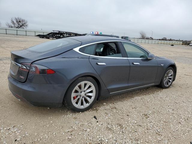 5YJSA1E42FF102885 - 2015 TESLA MODEL S ნაცრისფერი ფოტო 3