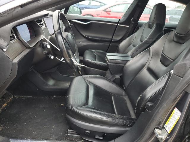 5YJSA1E42FF102885 - 2015 TESLA MODEL S ნაცრისფერი ფოტო 7