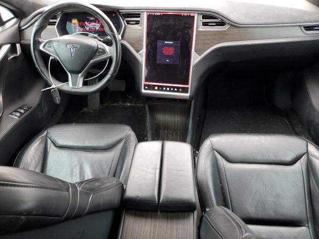 5YJSA1E42FF102885 - 2015 TESLA MODEL S ნაცრისფერი ფოტო 8