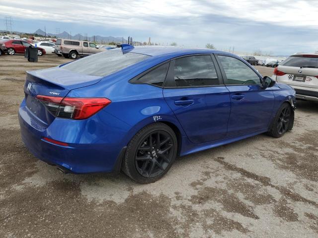 2HGFE2F53PH504835 - 2023 HONDA CIVIC SPORT BLUE photo 3