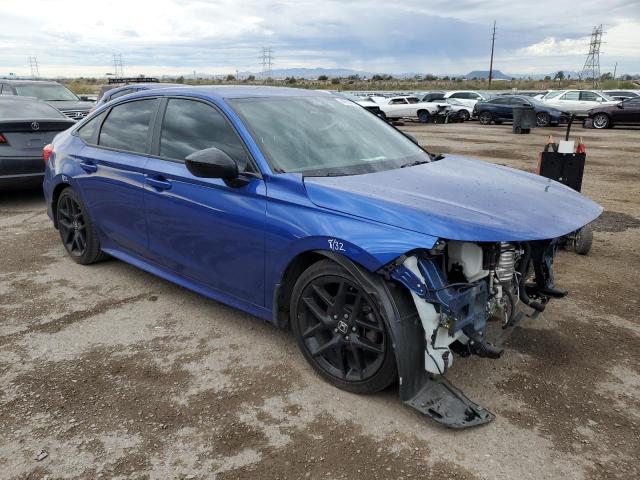 2HGFE2F53PH504835 - 2023 HONDA CIVIC SPORT BLUE photo 4