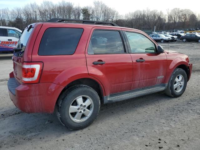 1FMCU03Z78KC06813 - 2008 FORD ESCAPE XLT MAROON photo 3