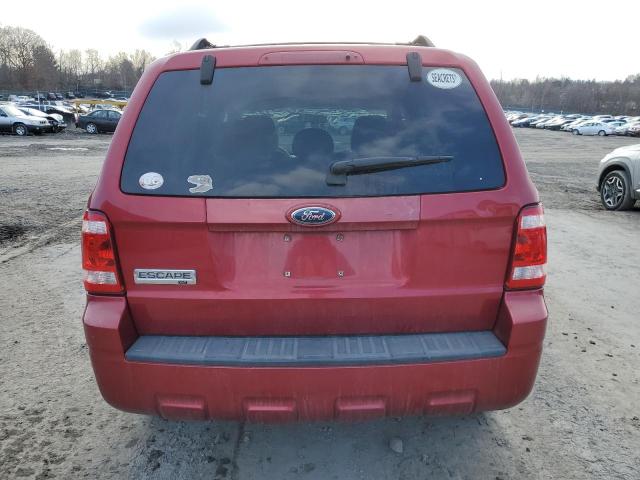 1FMCU03Z78KC06813 - 2008 FORD ESCAPE XLT MAROON photo 6